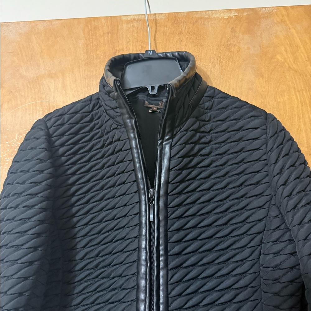 Source Unknown Black Quilted Jacket - image 4